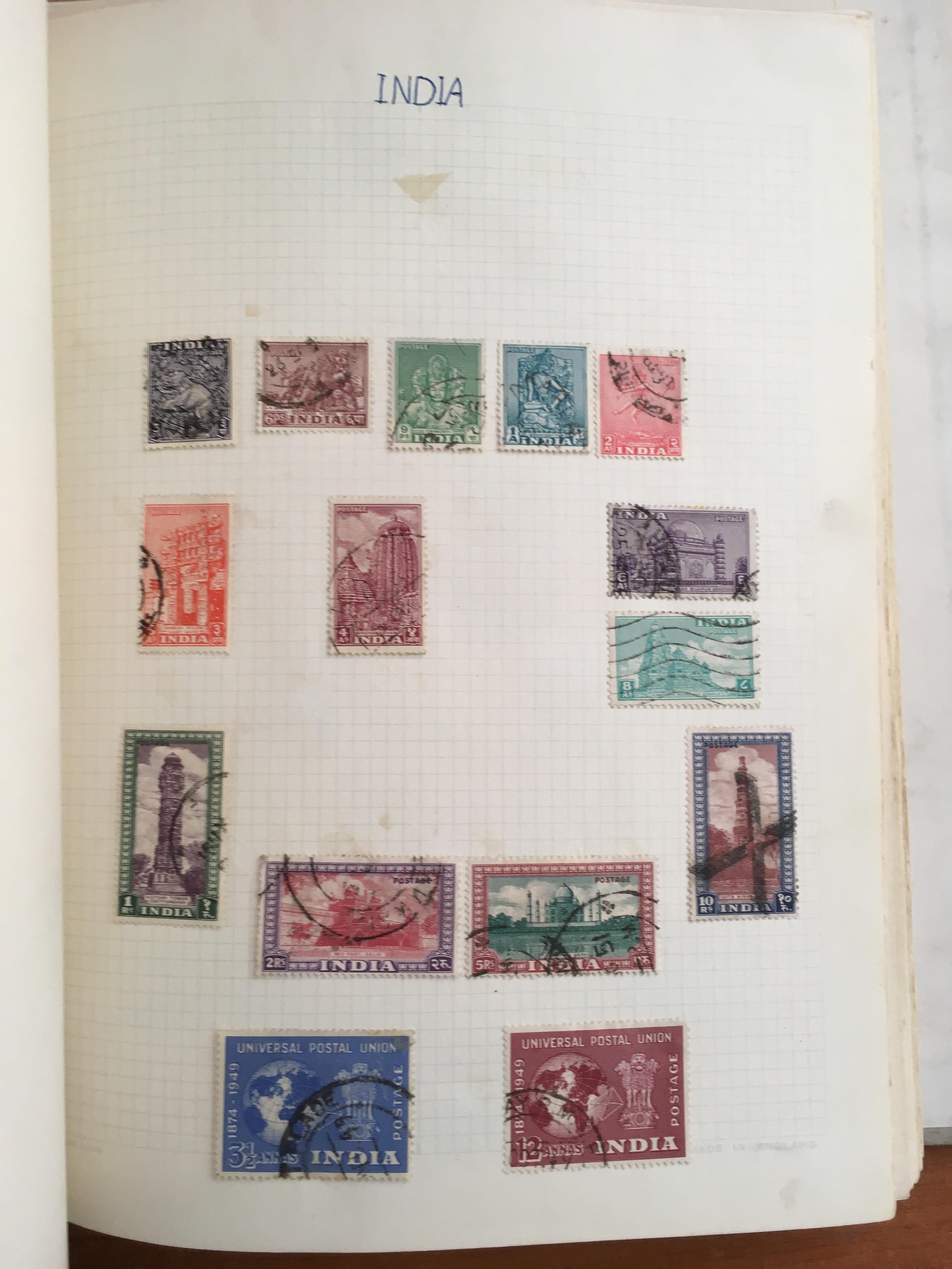 STAMPS: BOX WITH COMMONWEALTH IN NINE VOLUMES, CANADA, AUSTRALIA, NEW ZEALAND, ETC. - Image 7 of 34