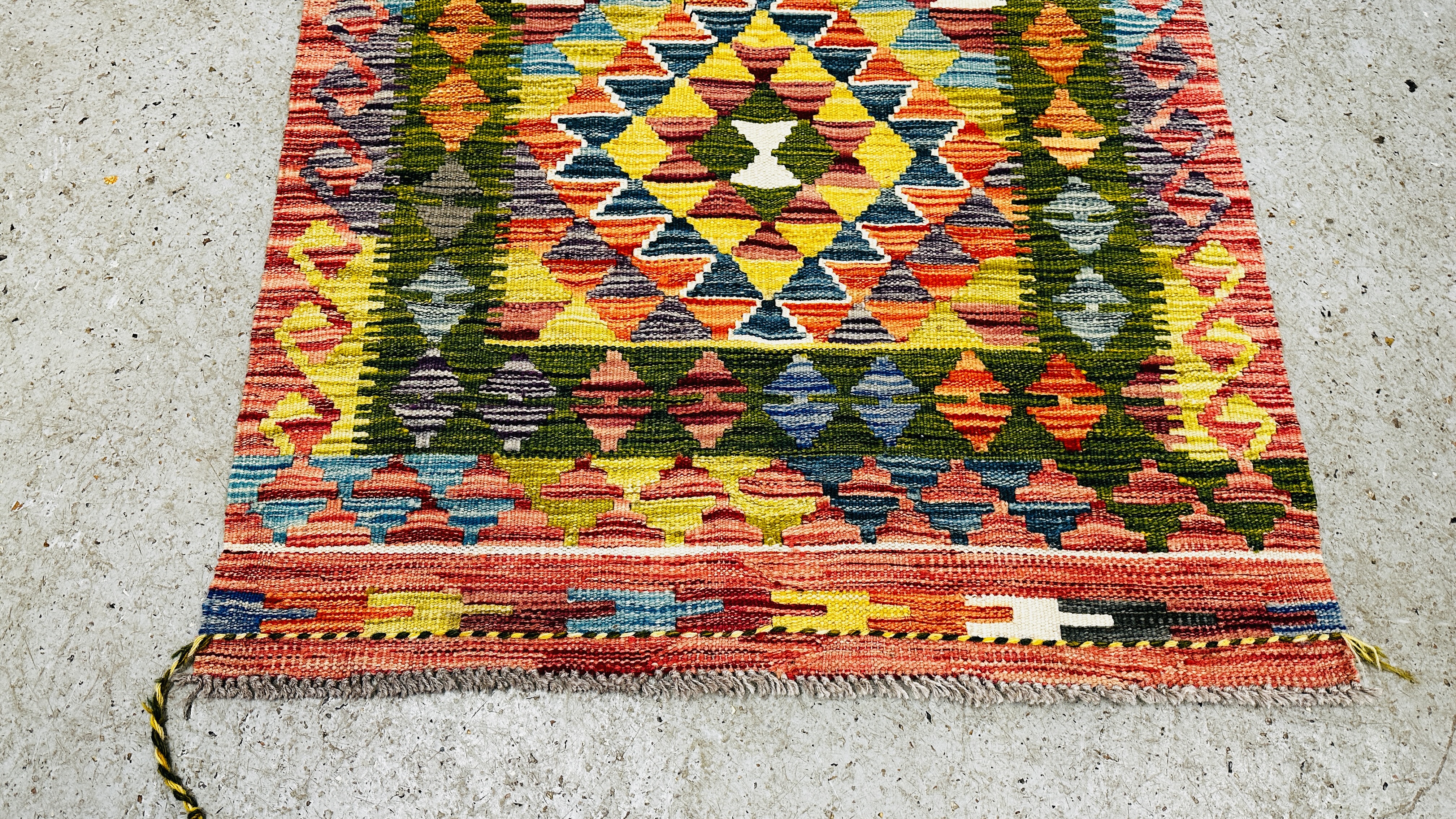 CHOBI KILIM, 122 X 82. - Bild 2 aus 5