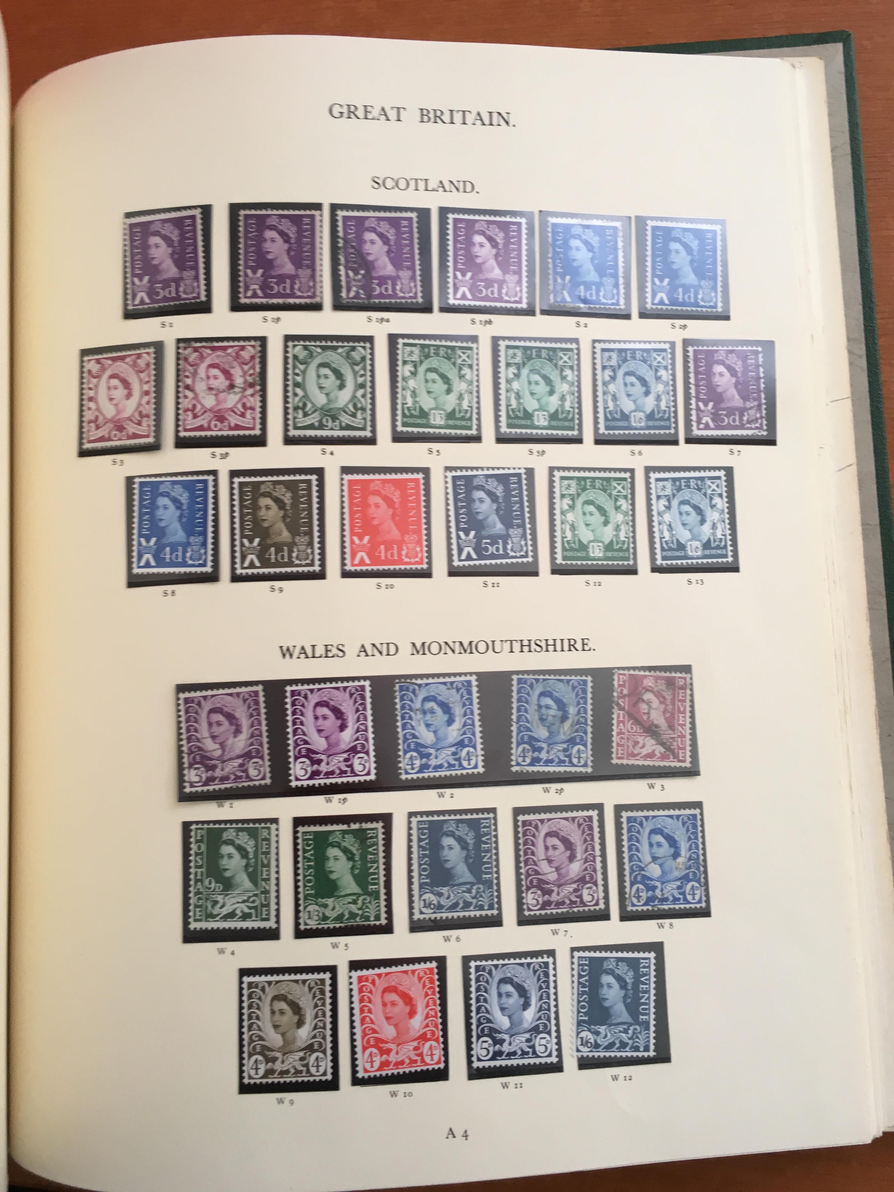 STAMPS: BOX WITH GB COLLECTIONS AND REMAINDERS IN TEN WINDSOR ALBUMS. - Image 16 of 49