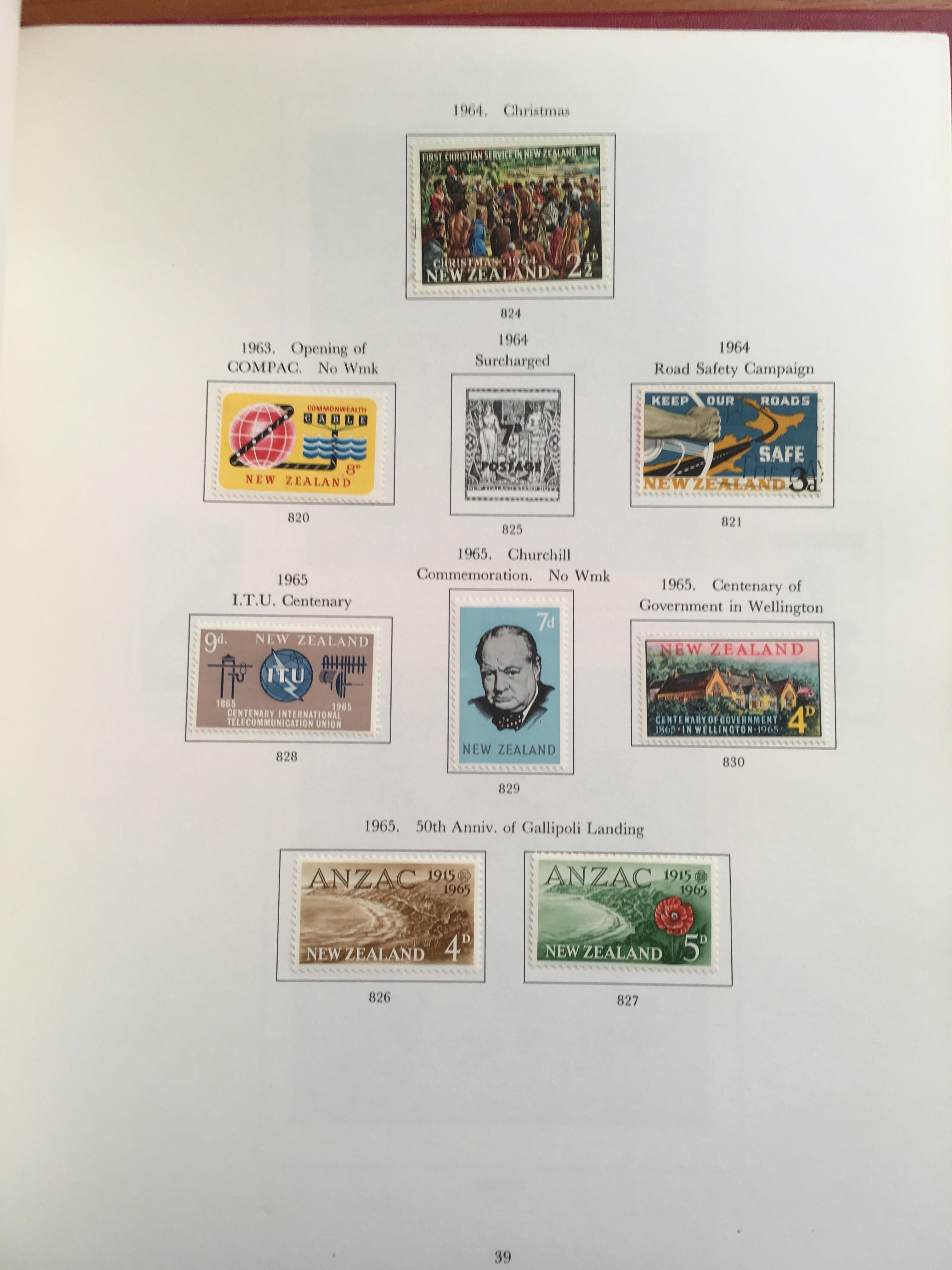 STAMPS: BOX WITH COMMONWEALTH IN NINE VOLUMES, CANADA, AUSTRALIA, NEW ZEALAND, ETC. - Image 26 of 34