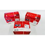 3 X HONEYWELL BOXED SMART HOME ALARM SYSTEMS - SOLD AS SEEN.