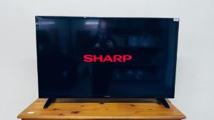SHARP 48 INCH LCD COLOUR TV MODEL: LC-48CFG6001K - SOLD AS SEEN.