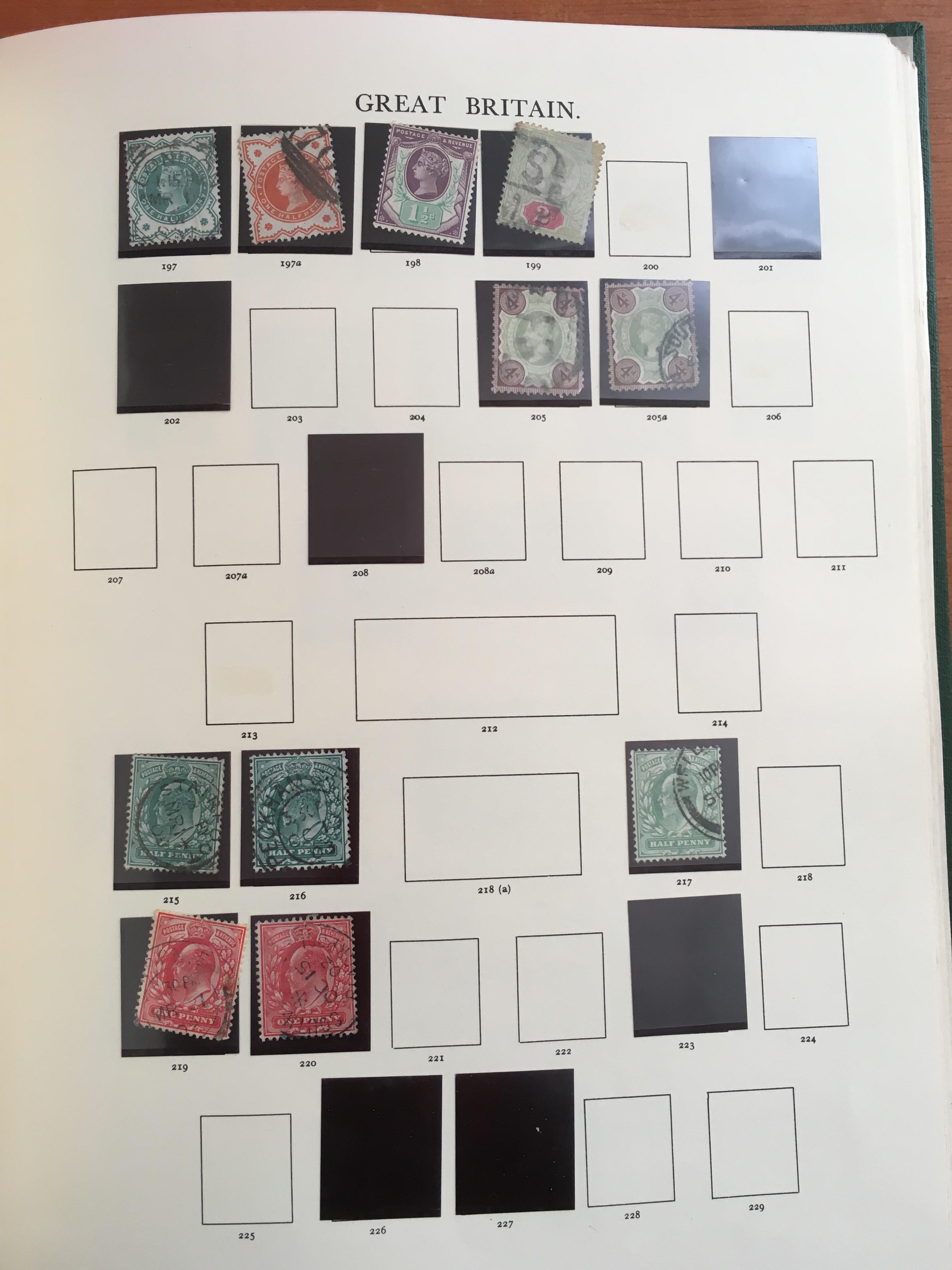 STAMPS: BOX WITH GB COLLECTIONS AND REMAINDERS IN TEN WINDSOR ALBUMS. - Image 22 of 49