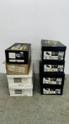 4 X PAIRS AS NEW GRAFTERS SAFETY BOOTS (2 X SIZE 39, 43, 45),