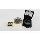 A MILITARY COMPASS MAGNETIC MARCHING MARK 1 B249940 T.G. CO. LTD.