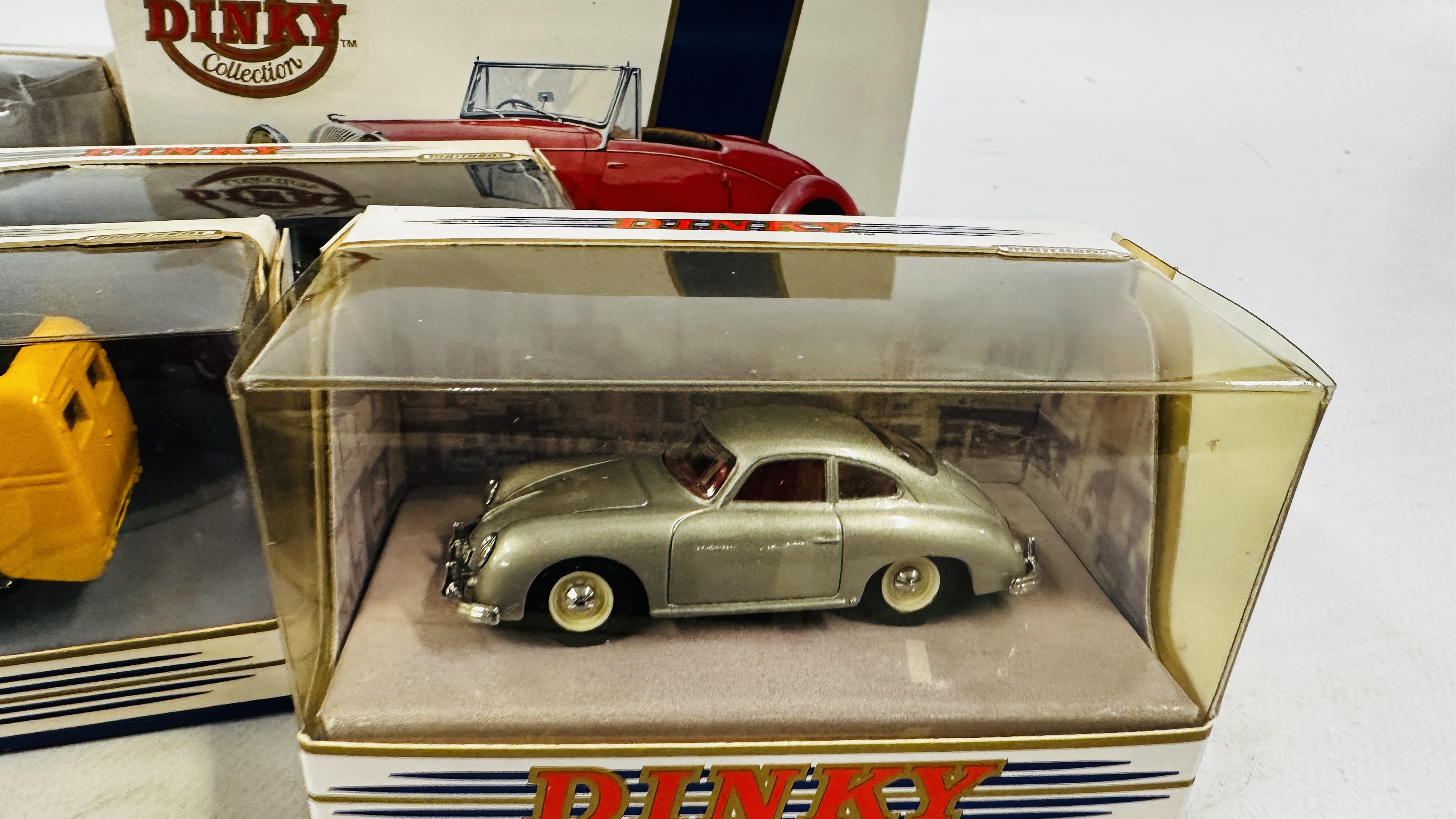 A GROUP OF 12 ASSORTED BOXED DINKY DIE-CAST MODEL VEHICLES TO INCLUDE 1953 AUSTIN A 40 & M.G.B. - Image 4 of 13