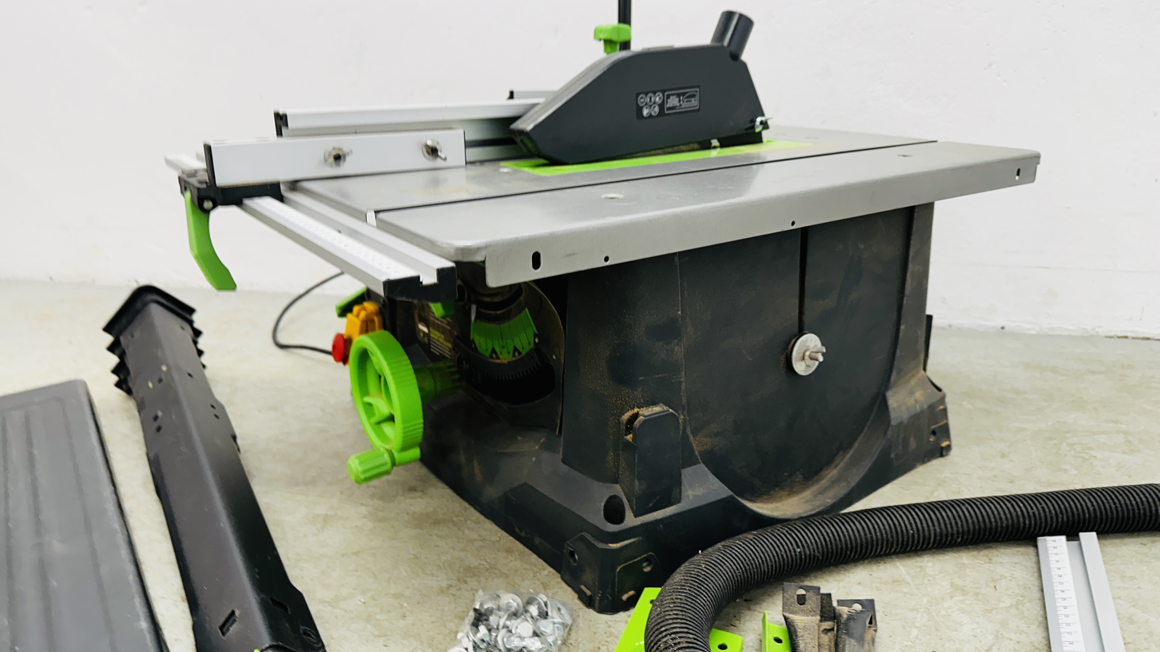 EVOLUTION TABLE SAW - SOLD AS SEEN. - Image 7 of 9