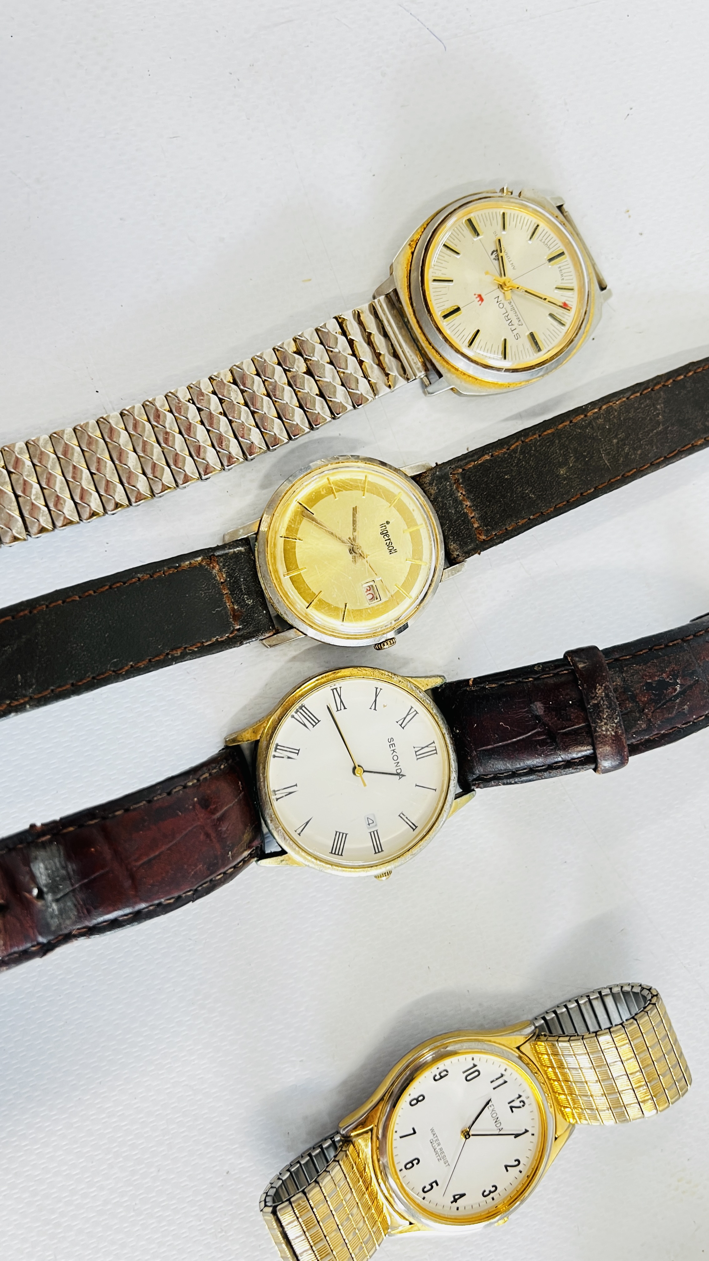 GROUP OF 17 GENT'S WRIST WATCHES TO INCLUDE SEIKO, SEKONDA, CITIZEN ECO DRIVE ETC. - Image 2 of 4
