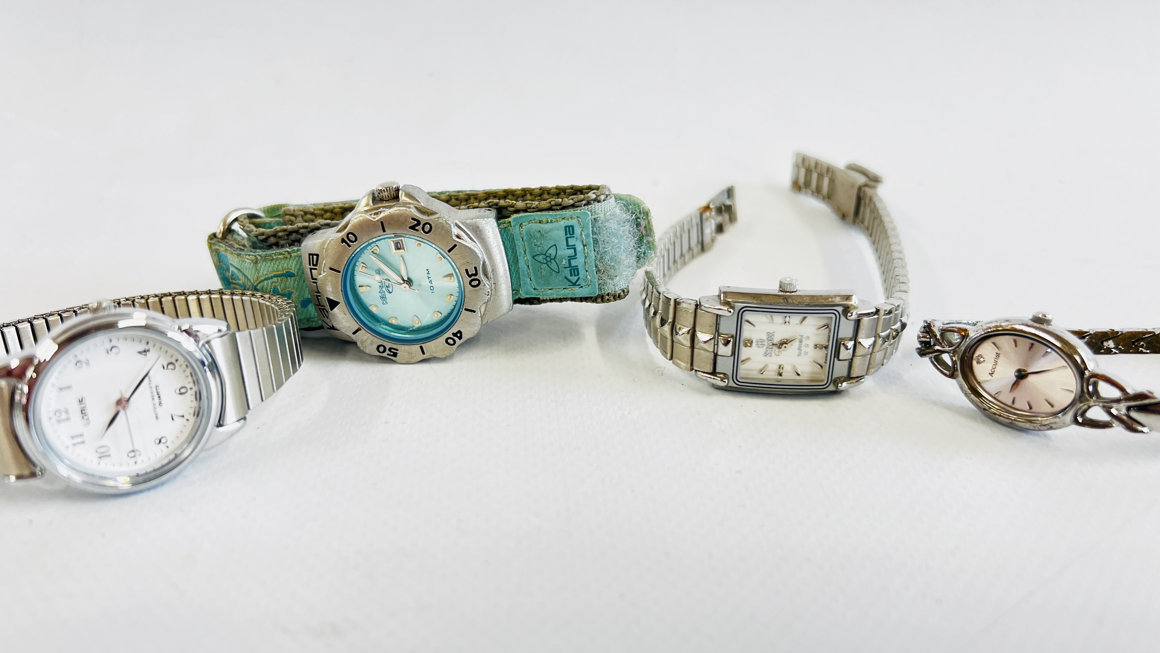 25 ASSORTED LADIES WRIST WATCHES TO INCLUDE LORUS, TERNER, SEQUEL, KANANA, FASHION DESIGNER ETC. - Image 6 of 6