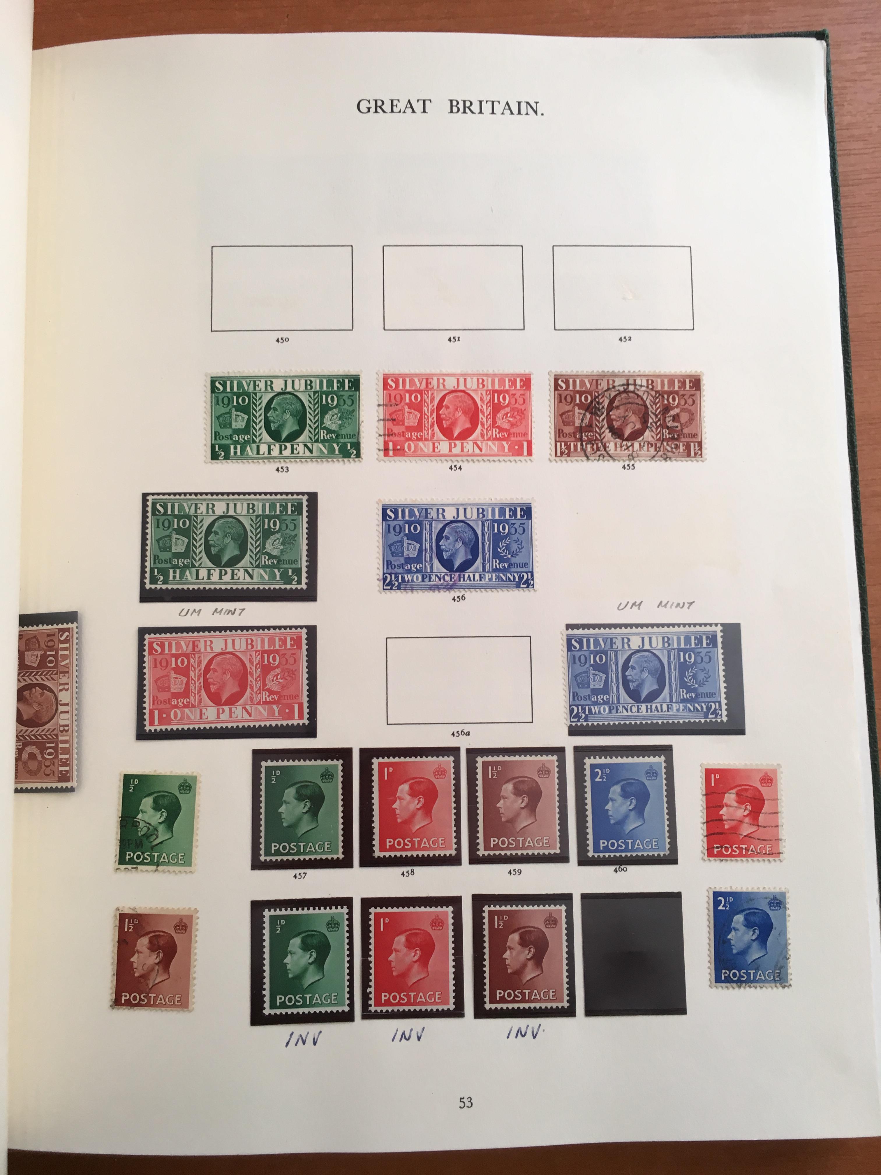 STAMPS: BOX WITH GB COLLECTIONS AND REMAINDERS IN TEN WINDSOR ALBUMS. - Image 40 of 49