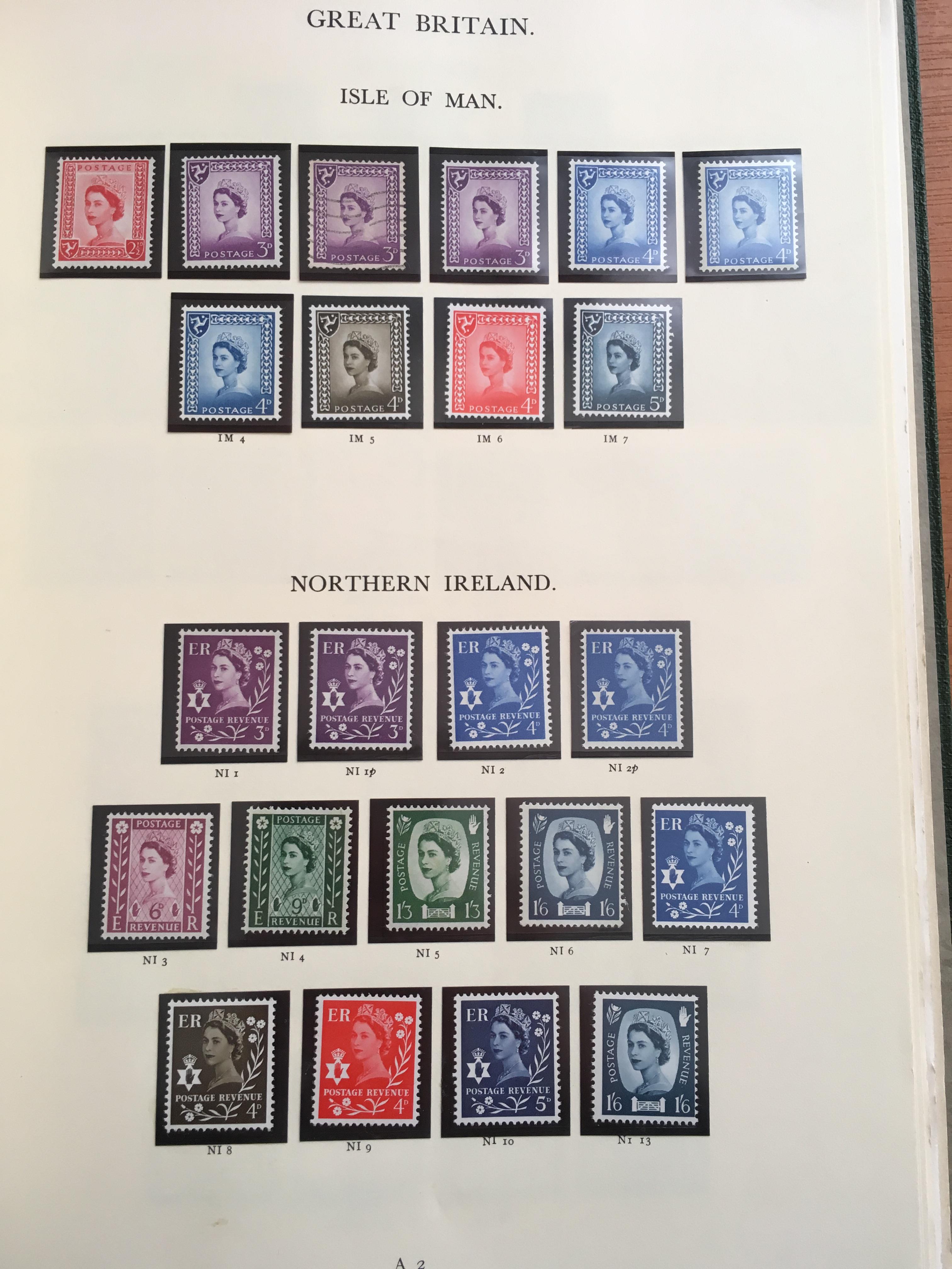 STAMPS: BOX WITH GB COLLECTIONS AND REMAINDERS IN TEN WINDSOR ALBUMS. - Image 35 of 49