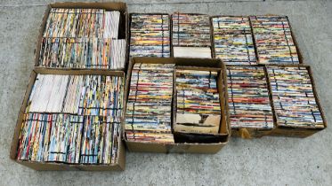 AN EXTENSIVE COLLECTION OF COMMANDO COMICS.