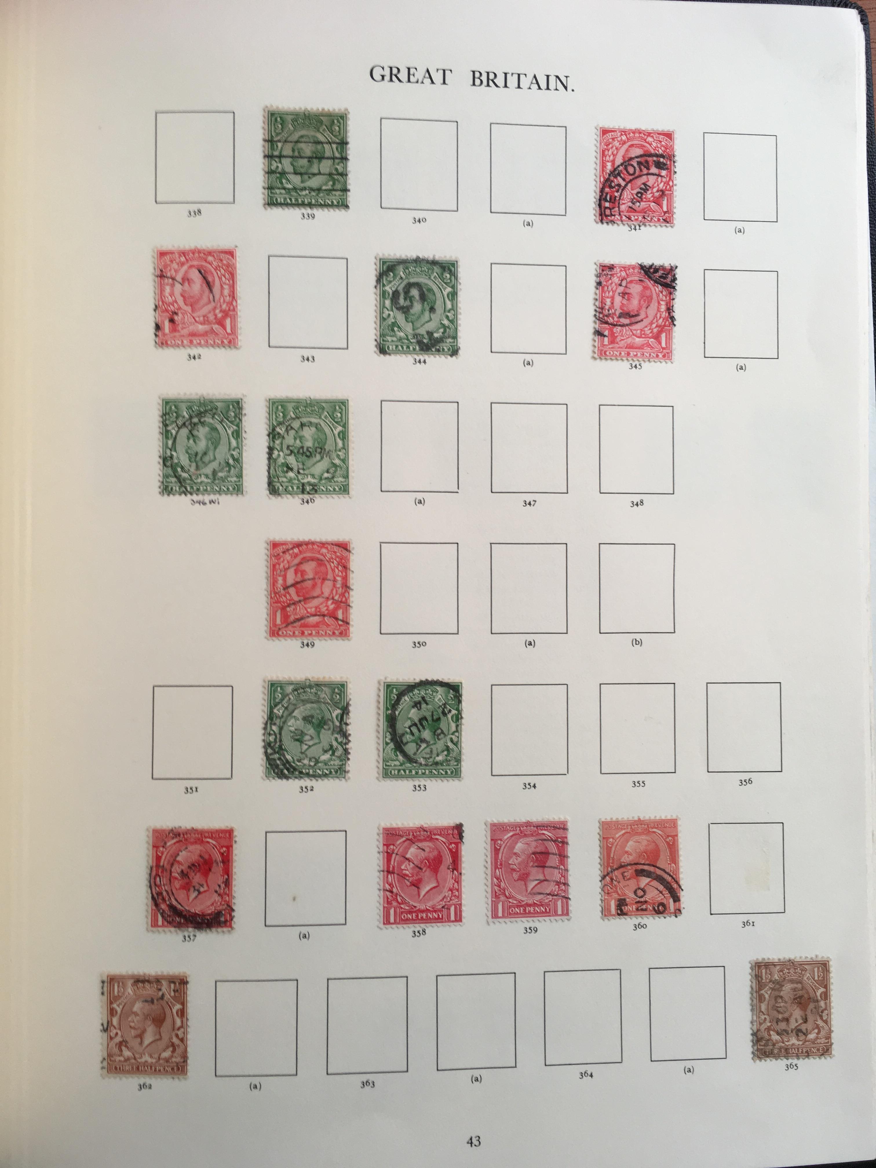STAMPS: BOX WITH GB COLLECTIONS AND REMAINDERS IN TEN WINDSOR ALBUMS. - Image 31 of 49