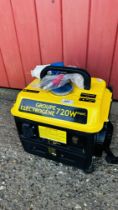 A 720W PETROL GENERATOR.