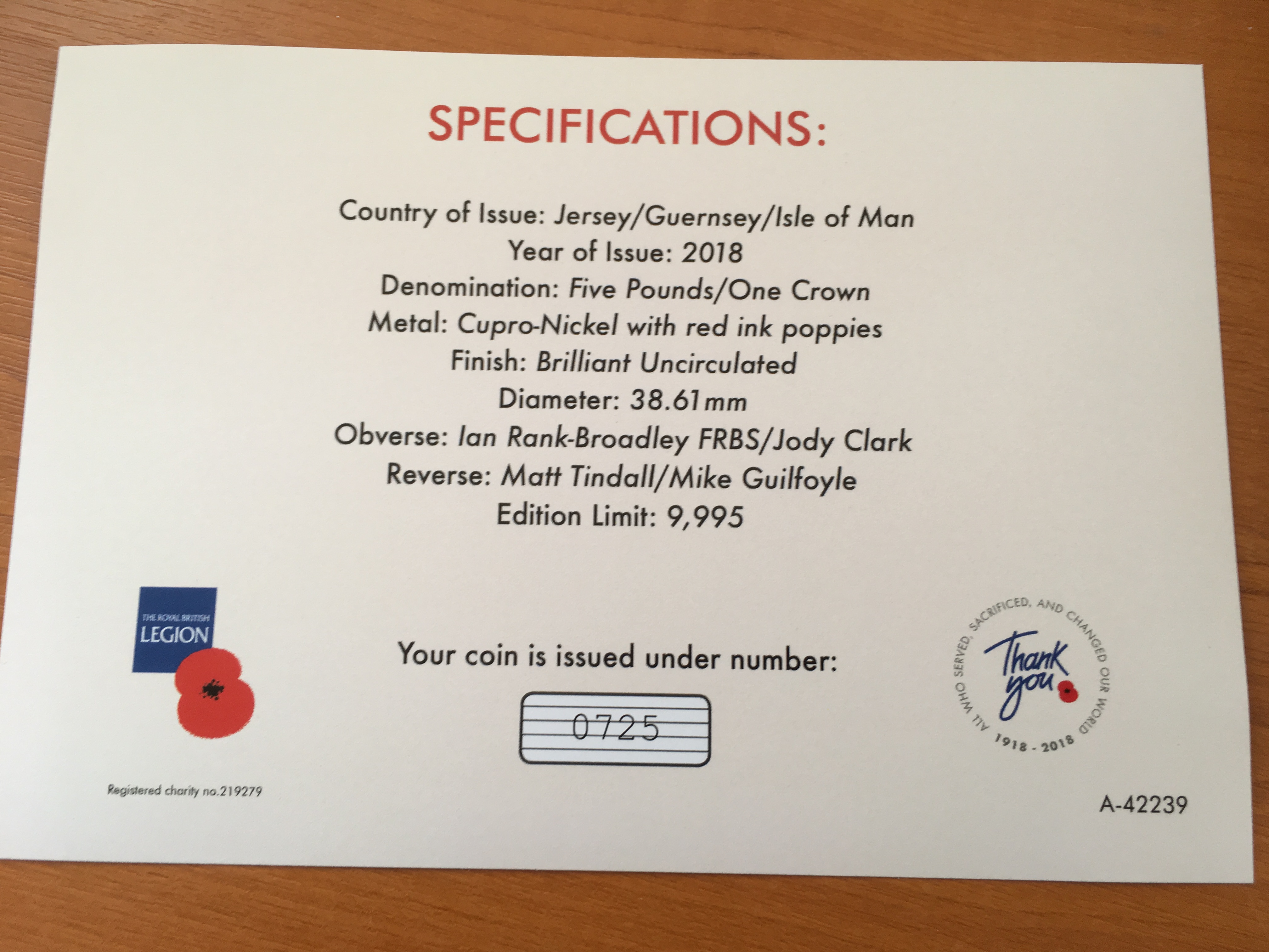 COINS: WESTMINSTER FIRST WORLD WAR 2018 THREE COIN SET IN CASE WITH CERTIFICATE. - Bild 2 aus 4