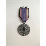 MEDALS: GERMANY THIRD REICH AIR DEFENCE SERVICE MEDAL, 2nd CLASS.