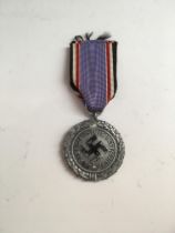 MEDALS: GERMANY THIRD REICH AIR DEFENCE SERVICE MEDAL, 2nd CLASS.