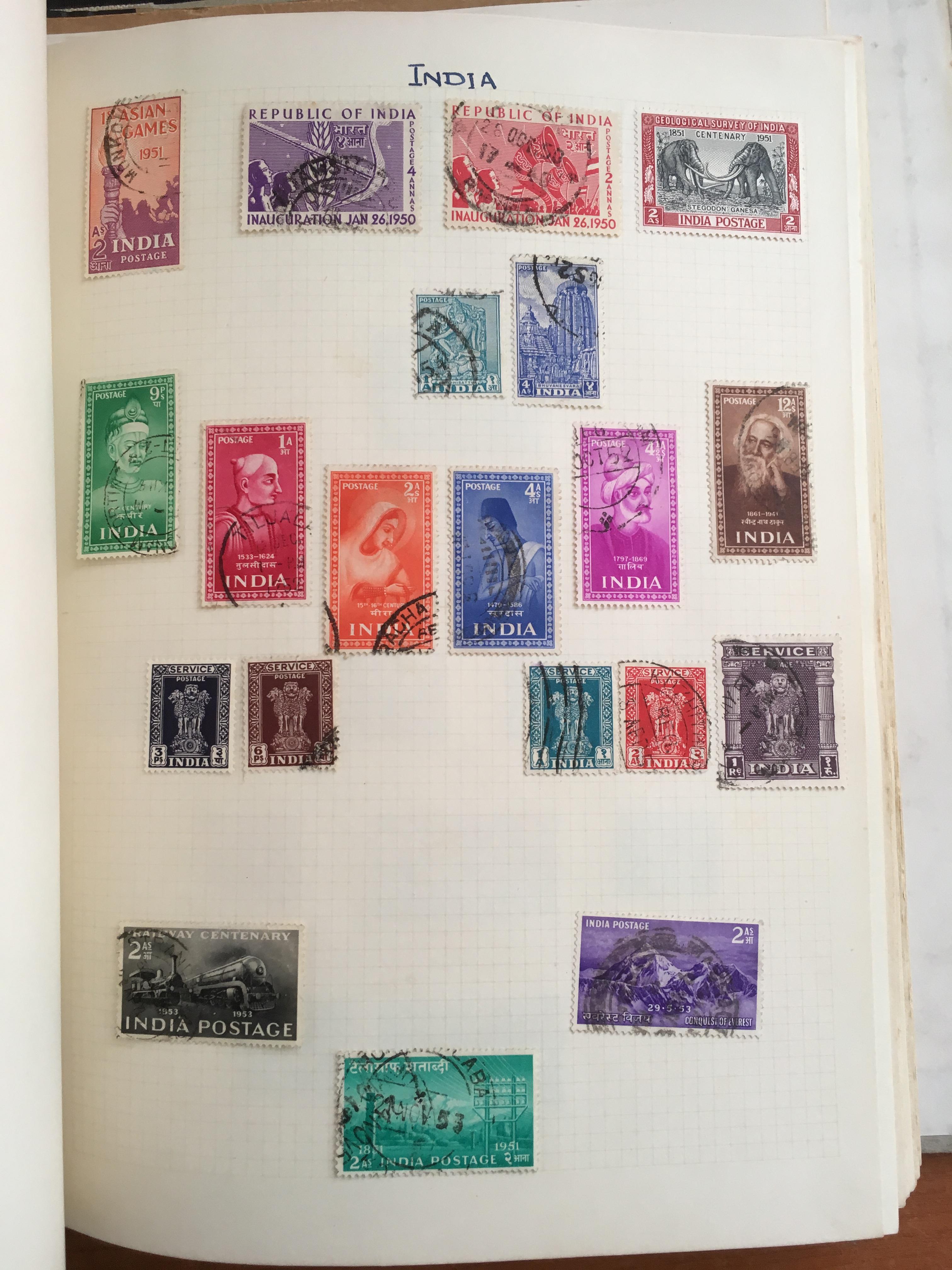 STAMPS: BOX WITH COMMONWEALTH IN NINE VOLUMES, CANADA, AUSTRALIA, NEW ZEALAND, ETC. - Image 6 of 34
