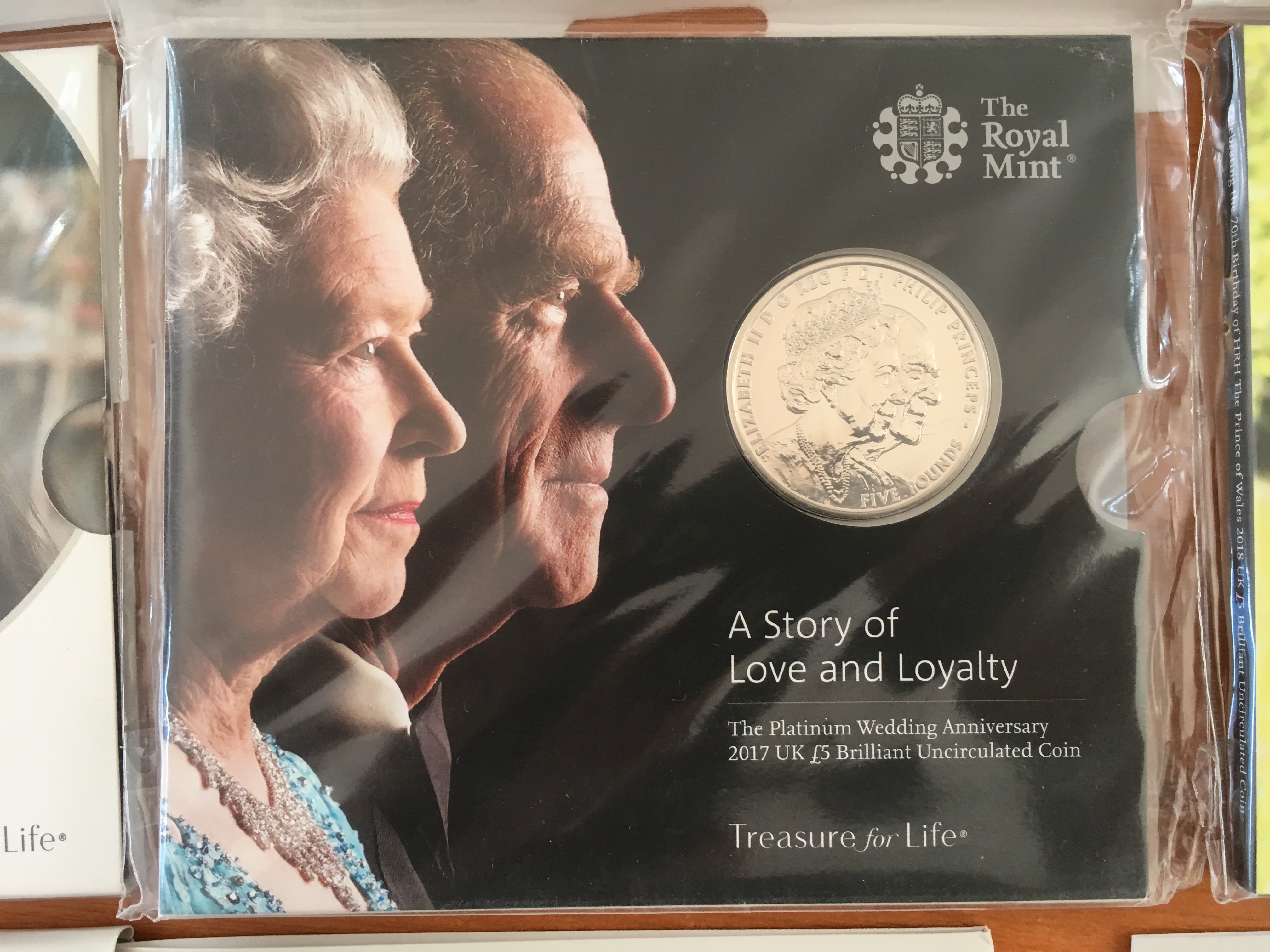 COINS: ROYAL MINT 2021 UNCIRCULATED DEFINITIVE COIN SET PLUS FURTHER CARD WITH THE SAME COINS, - Image 4 of 8