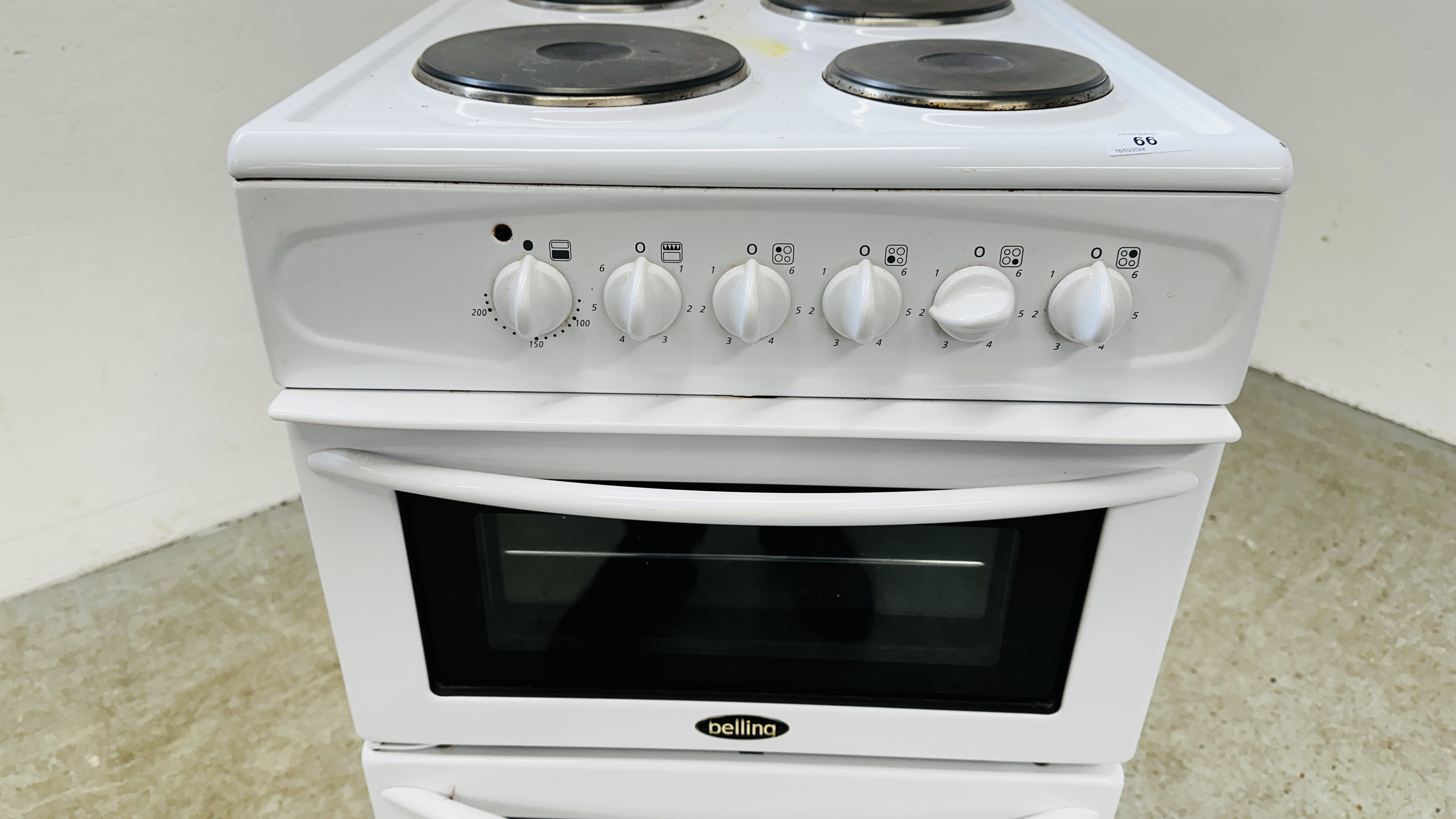 A BELLING ELECTRIC COOKER - SOLD AS SEEN - TRADE ONLY - Bild 6 aus 8