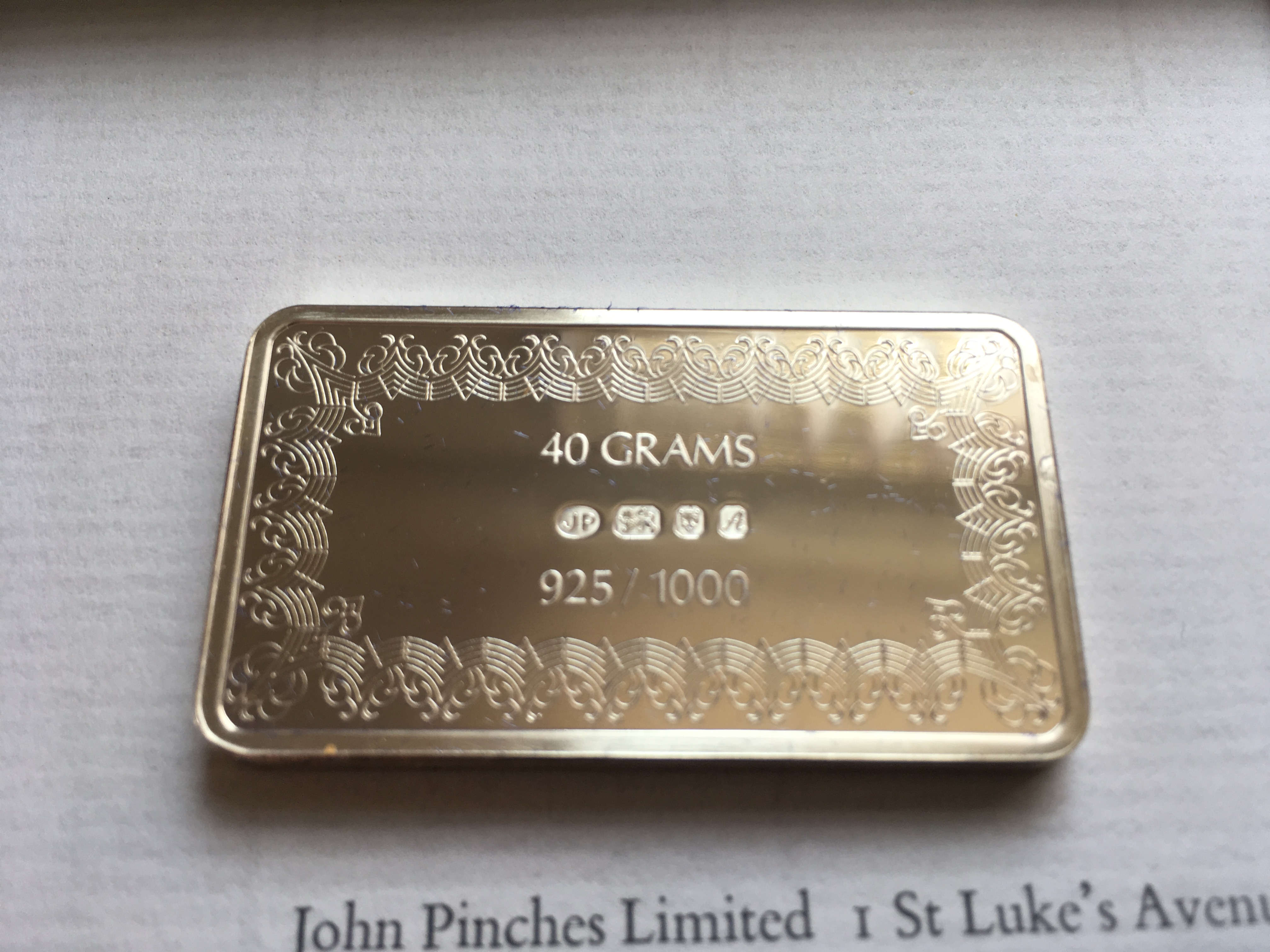 SILVER: PINCHES c1975 THE FIRST INTERNATIONAL BANK INGOT COLLECTION OF FIFTY SILVER INGOTS, - Image 2 of 11
