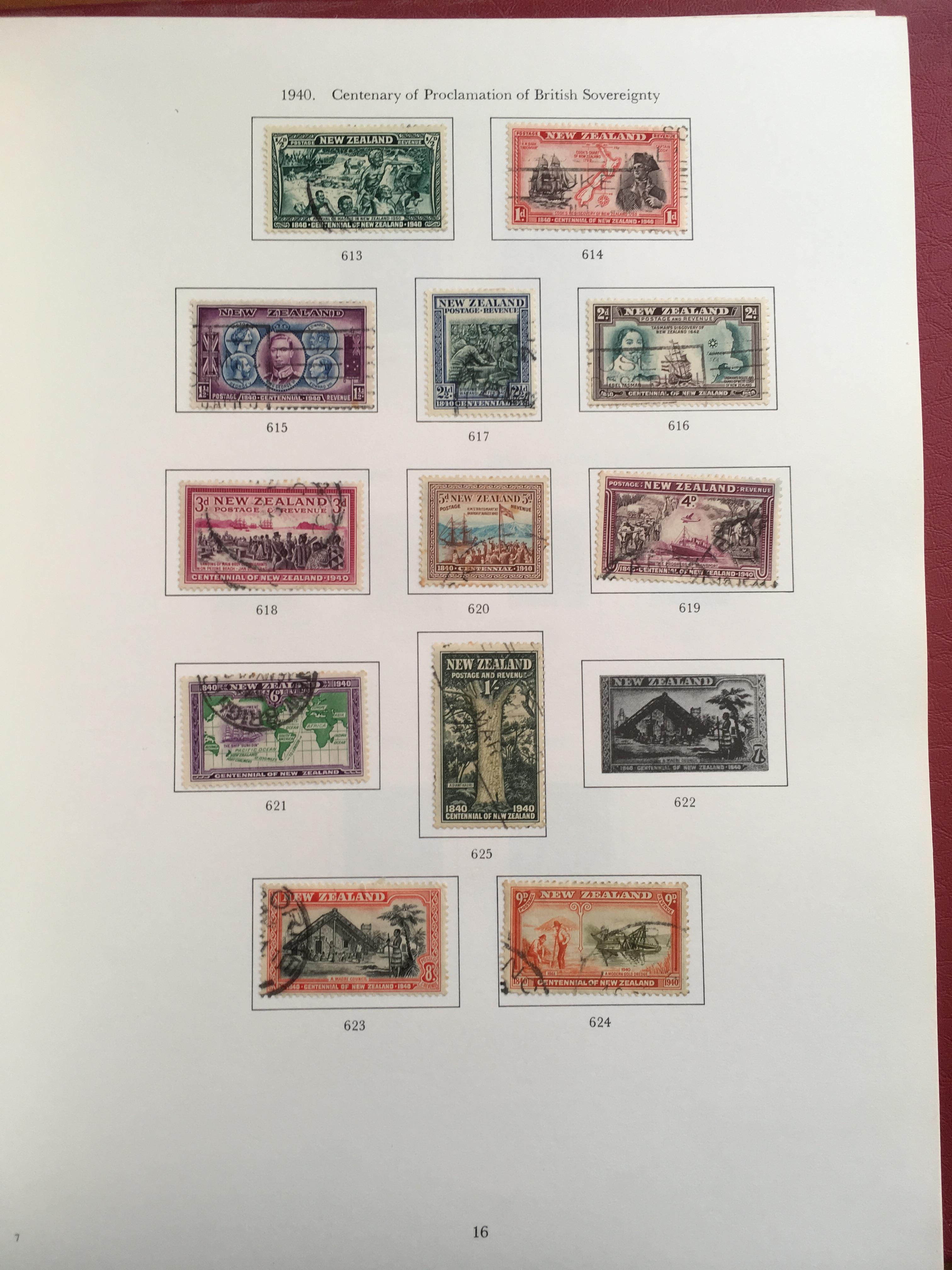 STAMPS: BOX WITH COMMONWEALTH IN NINE VOLUMES, CANADA, AUSTRALIA, NEW ZEALAND, ETC. - Image 31 of 34