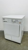 A MIELE NOVOTRONIC T29LC CONDENSER TUMBLE DRYER - SOLD AS SEEN.