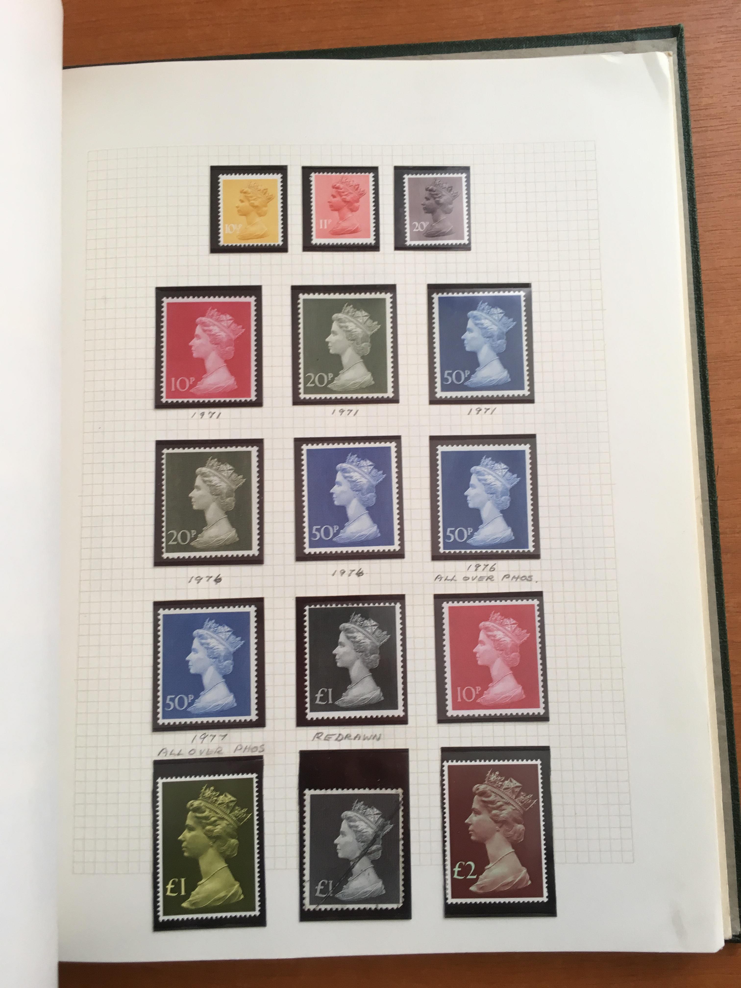 STAMPS: BOX WITH GB COLLECTIONS AND REMAINDERS IN TEN WINDSOR ALBUMS. - Image 33 of 49