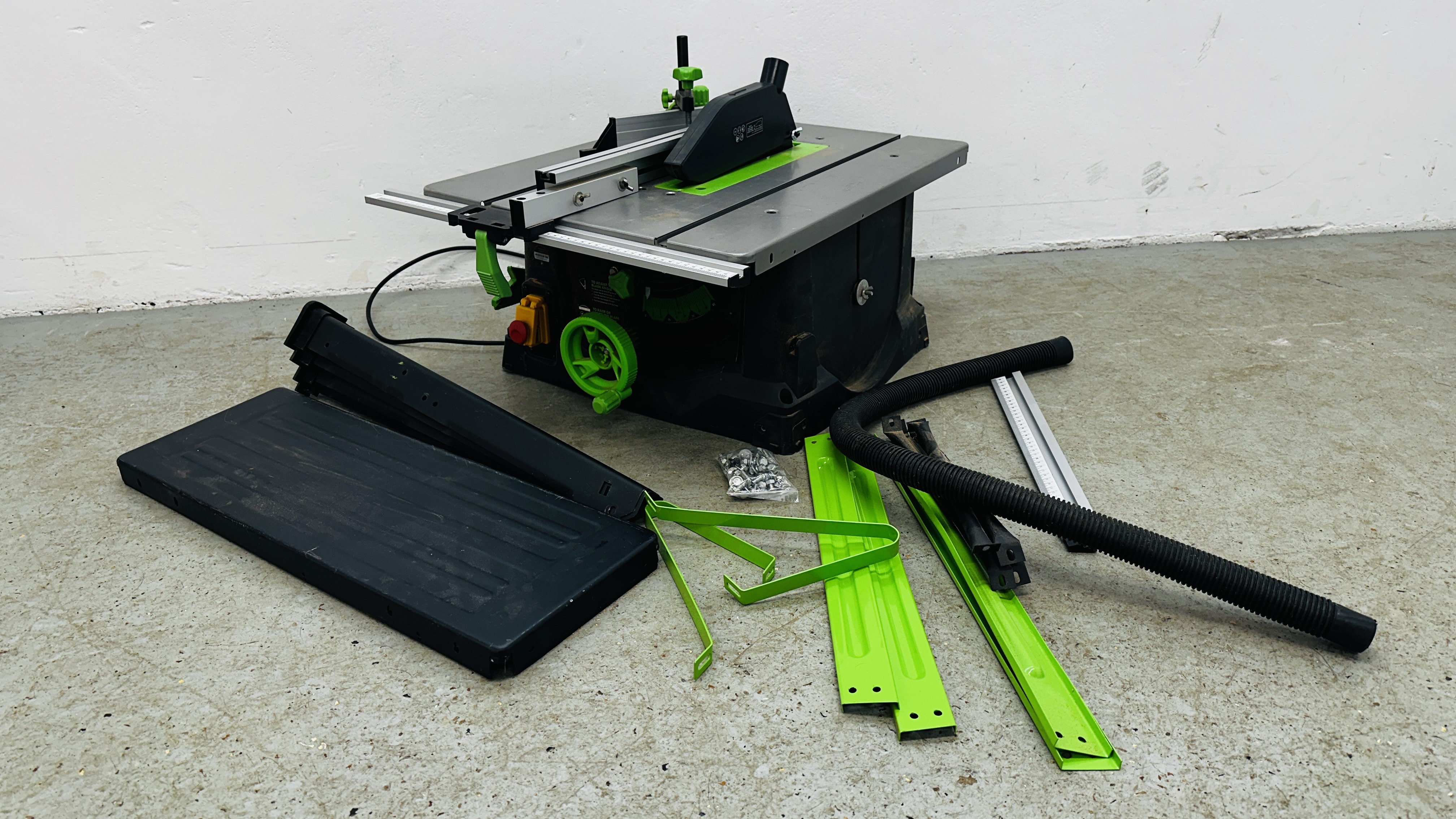 EVOLUTION TABLE SAW - SOLD AS SEEN.