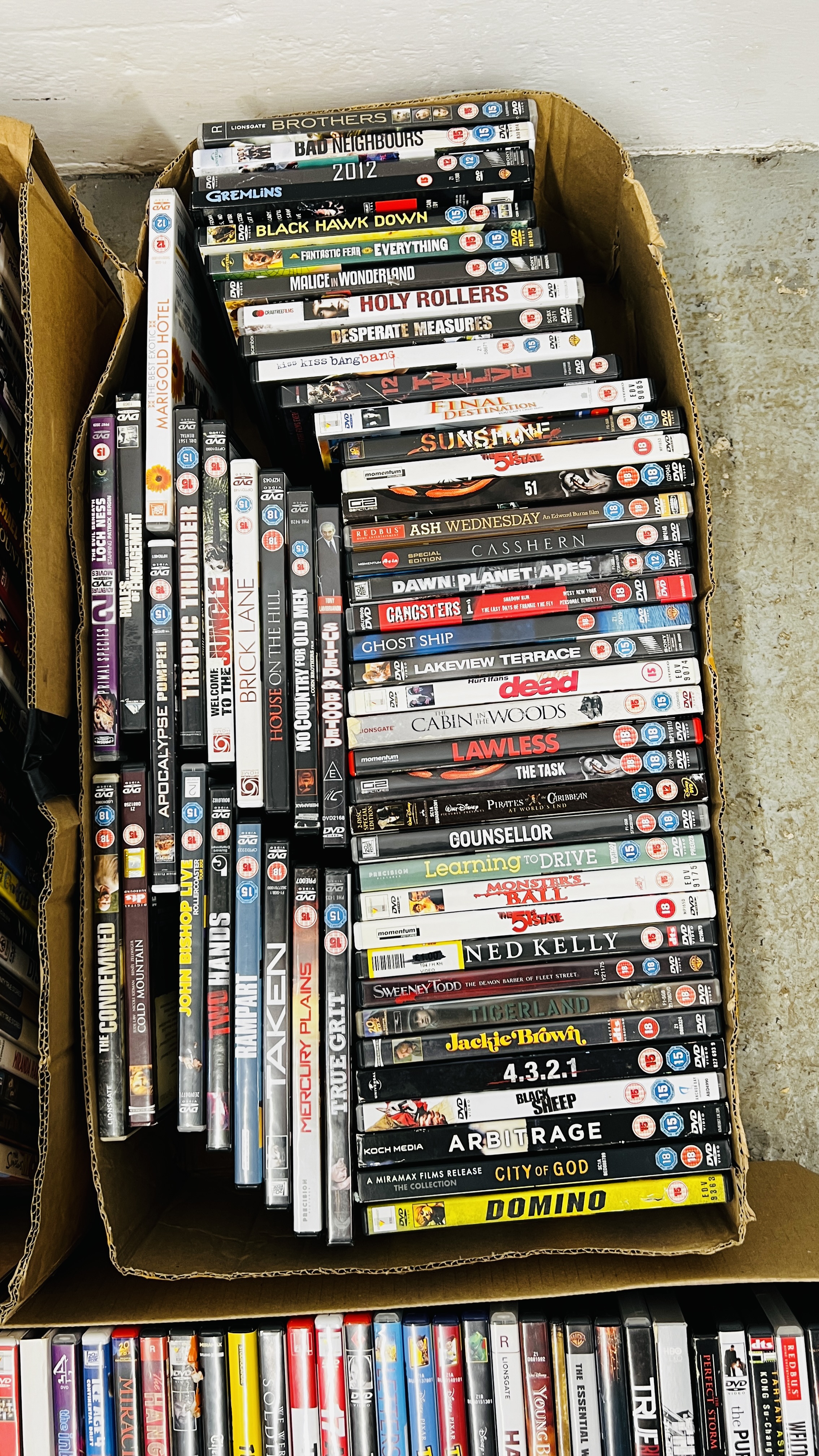 6 X BOXES CONTAINING AN EXTENSIVE COLLECTION OF ASSORTED DVD'S. - Image 6 of 8