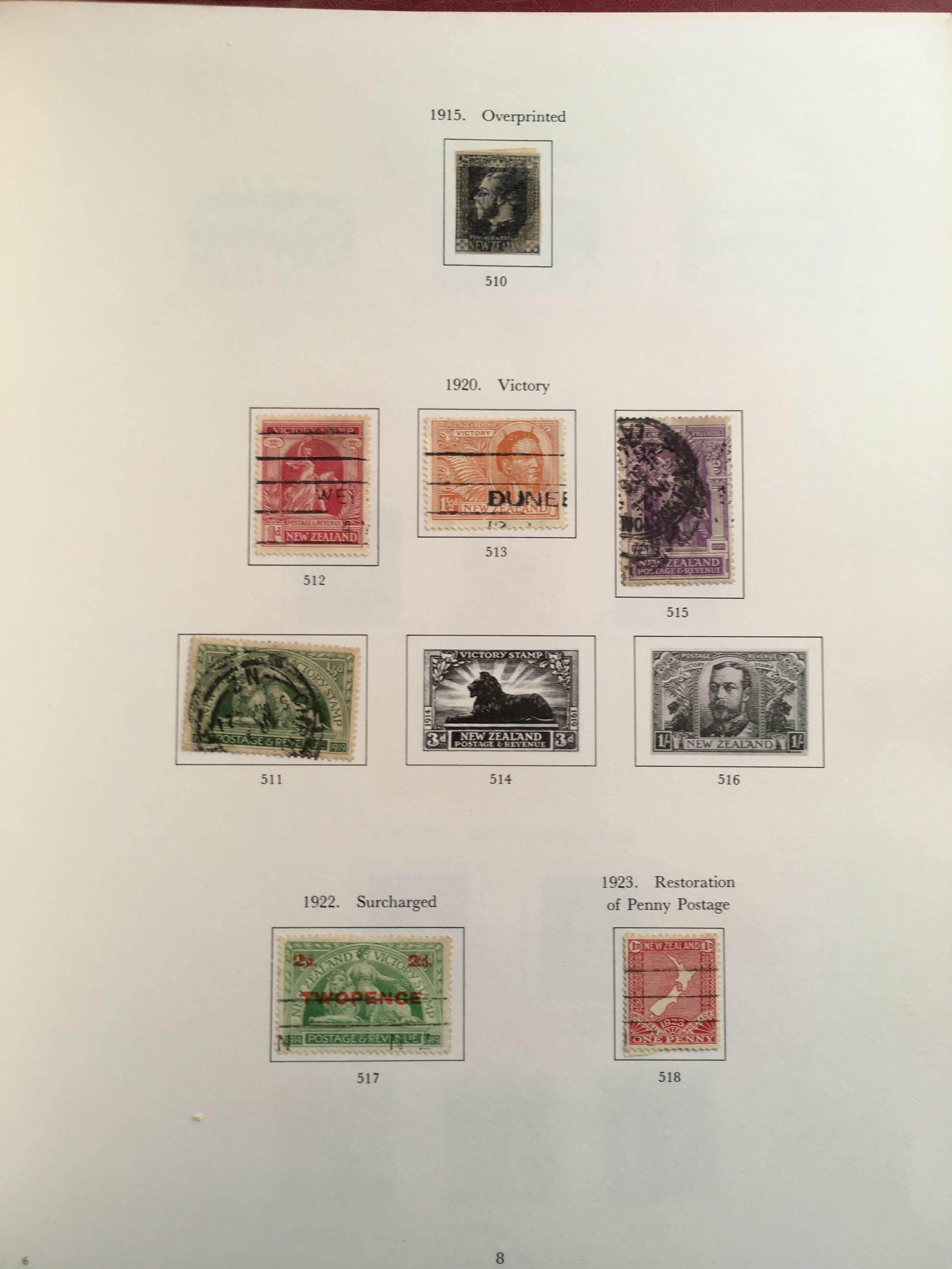 STAMPS: BOX WITH COMMONWEALTH IN NINE VOLUMES, CANADA, AUSTRALIA, NEW ZEALAND, ETC. - Image 32 of 34