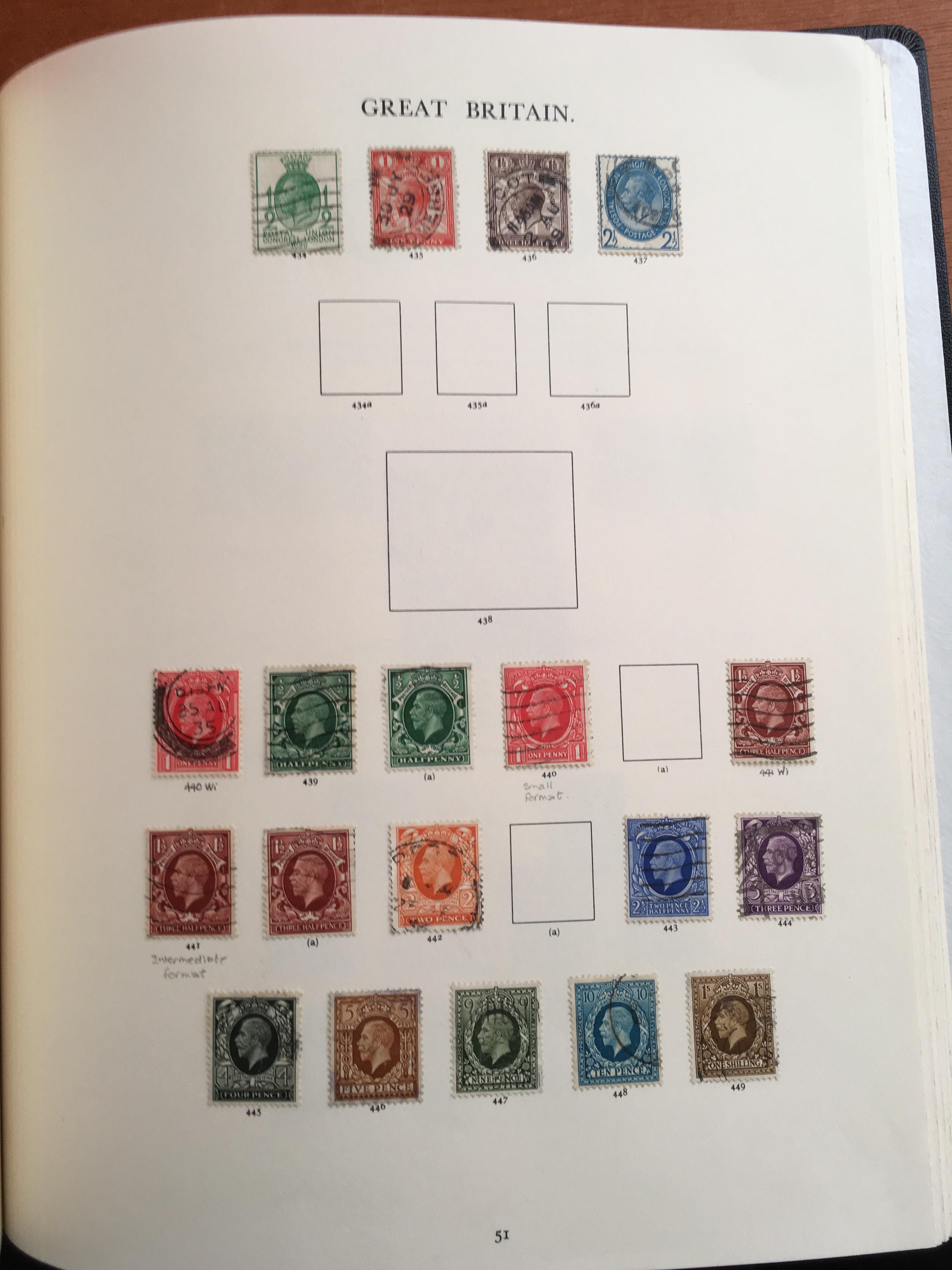 STAMPS: BOX WITH GB COLLECTIONS AND REMAINDERS IN TEN WINDSOR ALBUMS. - Image 28 of 49