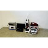 HOME ELECTRICALS TO INCLUDE MIELE CYLINDER VACUUM CLEANER WITH ACCESSORIES,