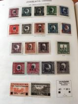 SG NEW IDEAL ALBUM VOLUME TWO FOREIGN COUNTRIES A-J WITH AN EXTENSIVE MINT OR USED COLLECTION,