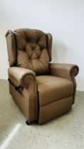 A "WILLOWBROOK" ELECTRIC RECLINING ARMCHAIR,