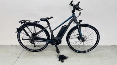 HERCULES SPORT TRECING FUTURA COMP 10 SPEED POWER ASSISTED ELECTRIC BICYCLE FITTED WITH PERFORMANCE