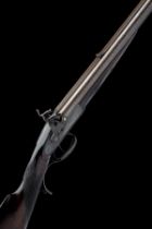 A CASED 32-BORE TWO-GROOVE PERCUSSION DOUBLE RIFLE BY PURDEY, serial no. 4862, for 1853, with twin-