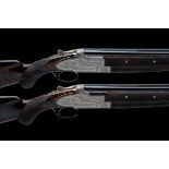 BROWNING S.A. A PAIR OF 12-BORE 'M2' SINGLE-TRIGGER SIDEPLATED OVER AND UNDER EJECTORS, serial no.