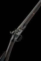 A FINE 16-BORE FLINTLOCK SINGLE-BARRELLED WHITE-METAL MOUNTED SPORTING GUN SIGNED ASTON, MANCHESTER,