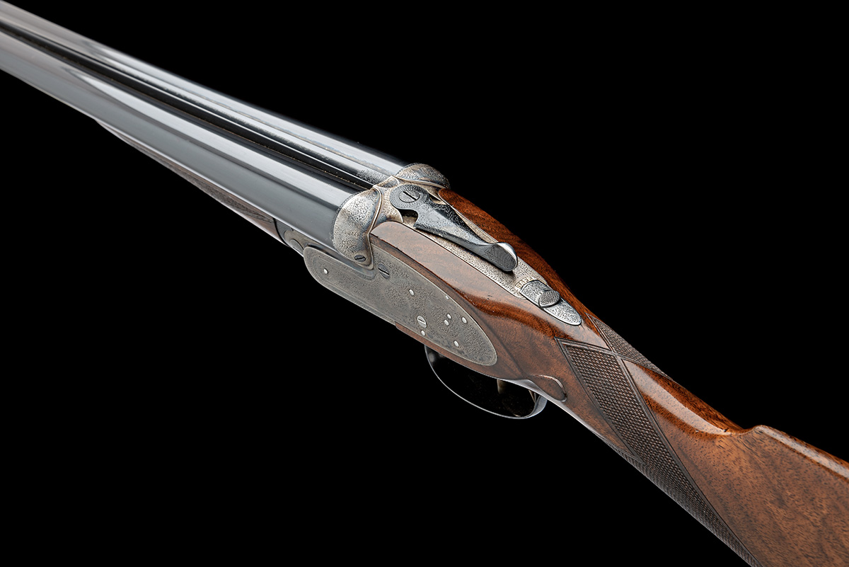 J. PURDEY & SONS A 12-BORE SELF-OPENING SIDELOCK EJECTOR, serial no. 22276, for 1922, 29in. - Image 5 of 9