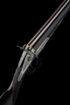 PURDEY A 12-BORE 1863 PATENT (FIRST PATTERN) THUMBHOLE-UNDERLEVER HAMMERGUN, serial no. 7395, for