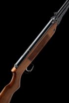 A RARE .22 FIRST MODEL WEBLEY MK3 UNDER-LEVER AIR-RIFLE WITH DOUBLE PULL TRIGGER, serial no. 3178,