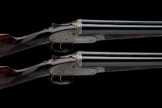 J. PURDEY & SONS A PAIR OF CASBARD-ENGRAVED 12-BORE SELF-OPENING SIDELOCK EJECTORS, serial no. 27305