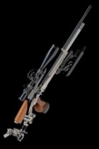 A CASED .177 PARDINI MOD GPR1 PRE-CHARGED PNEUMATIC MATCH AIR-RIFLE, serial no. RS00129, recent, set