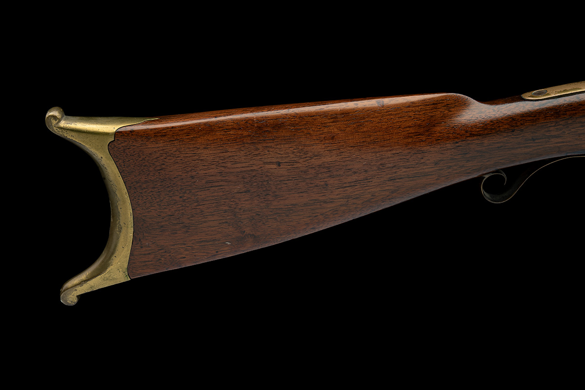 A RARE 8mm CRANK-WOUND AMERICAN 'PRIMARY NEW YORK TYPE' GALLERY AIR-RIFLE, POSSIBLY BY D. & J. - Image 5 of 8