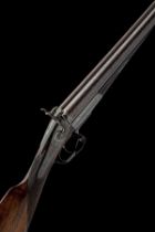 J. PURDEY A 12-BORE 1863 PATENT (FIRST PATTERN) THUMBHOLE-UNDERLEVER HAMMERGUN, serial no. 7195, for