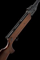 A MOST UNUSUAL .22 (BB) HANDMADE CUSTOM UNDER-LEVER REPEATING AIR-RIFLE, UNSIGNED, no visible serial