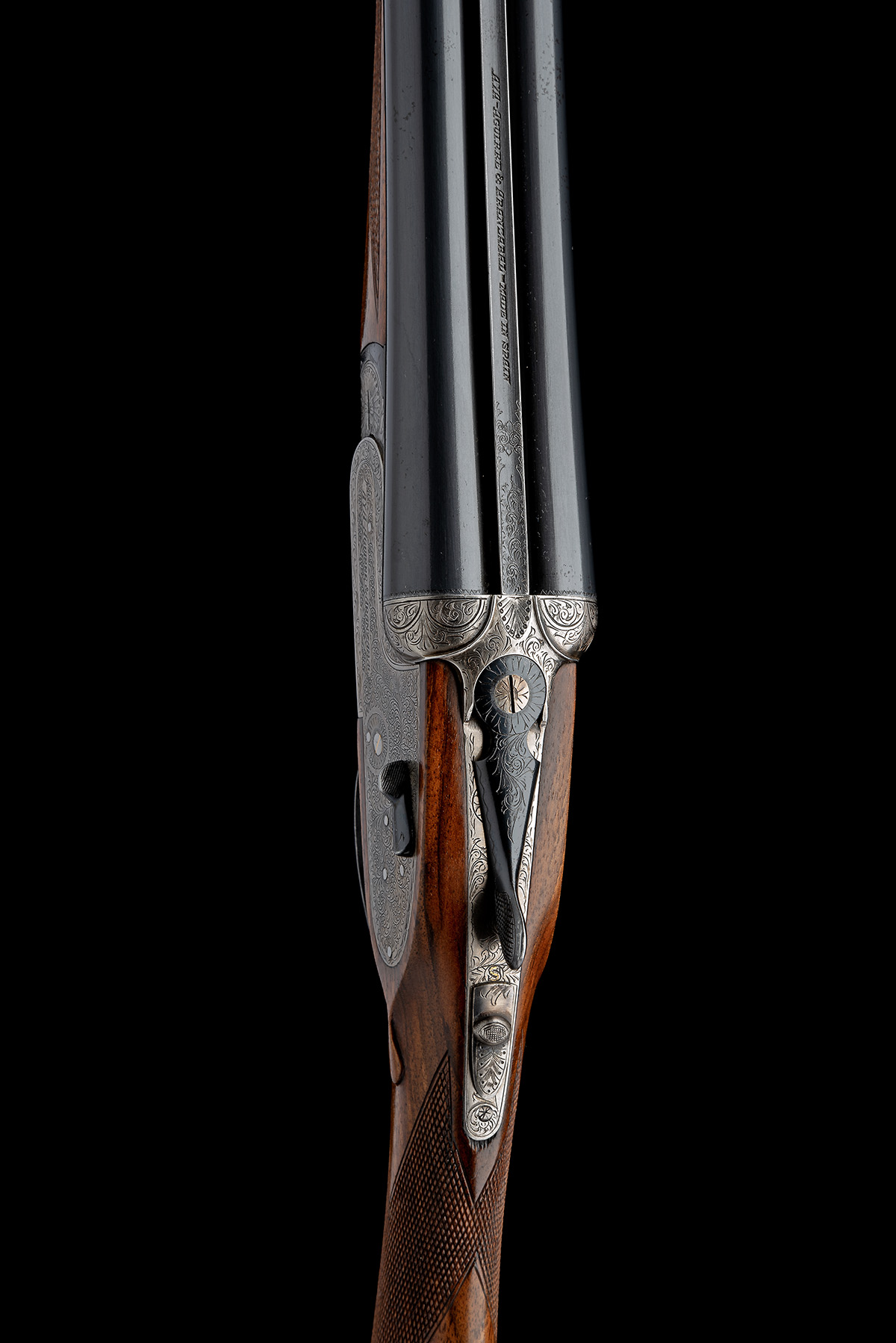 AYA A 20-BORE 'NO.2 MODEL' HAND-DETACHABLE SIDELOCK EJECTOR, serial no. 525295, for 1978, 27in. - Image 4 of 9