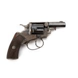 A .320 (S/R) WEBLEY R.I.C. No.2 POCKET REVOLVER RETAILED BY COGSWELL & HARRISON, LONDON, serial