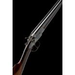 BLISSETT & SON A 28-BORE (3IN.) DOUBLE-BARRELLED TOPLEVER HAMMERGUN, serial no. 6004, circa 1880,